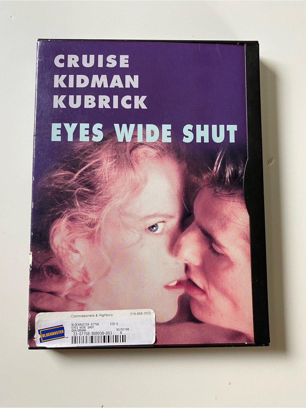Eyes Wide Shut (DVD, 1999) Tom Cruise Nicole Kidman